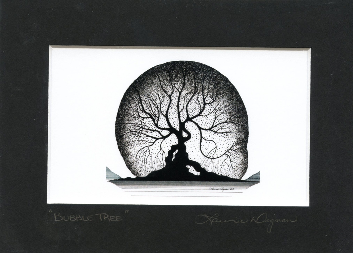 Print Bubble Tree  by Lawrie  Dignan