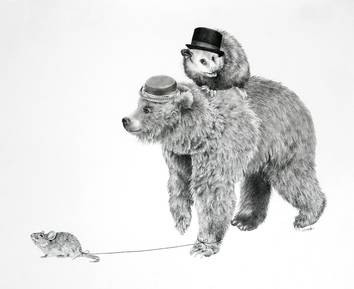Drawing Vagabonds by Ellen Cornett