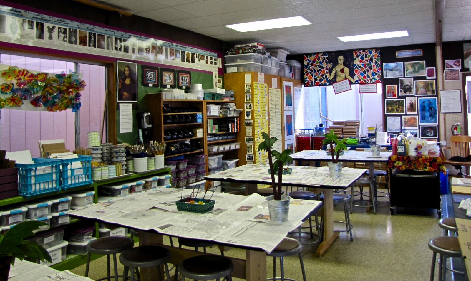 K-6 Art Room (2010-12) by Linnie Aikens Lindsay
