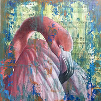 Dancing Queen18x18 by Adam Thomas