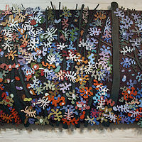 Mixed-media artwork Puzzle Pieces by Douglas Moulden