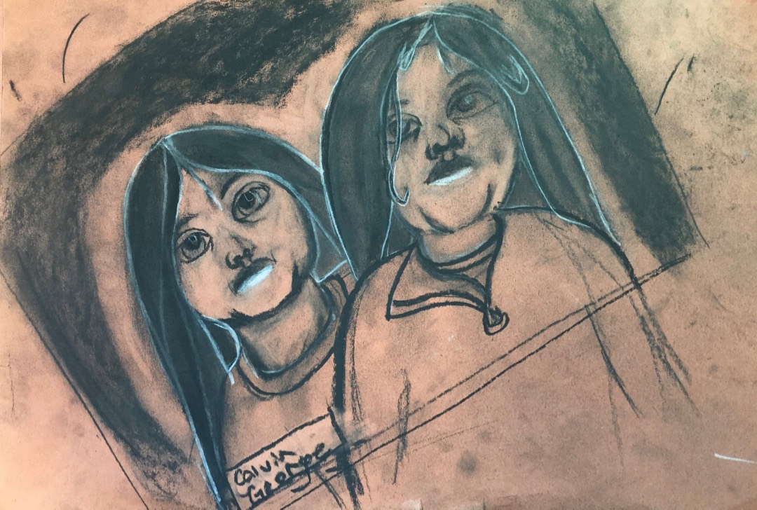 Student Charcoal Drawing, 2016 by Amber MacGregor