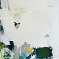 Acrylic painting All the Way Down by Sarah Trundle