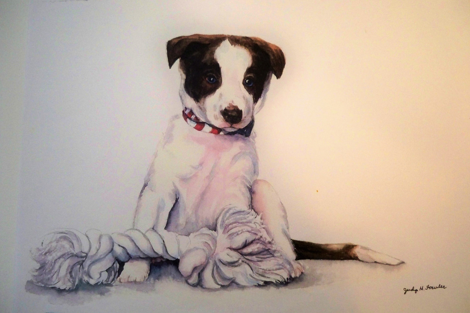 "Sweet little puppy" by Judy Fowler