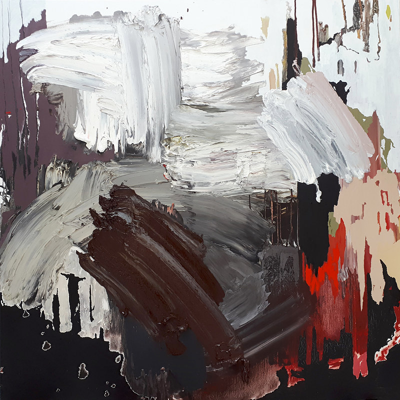 Oil painting Earthshadow by Jude Hotchkiss