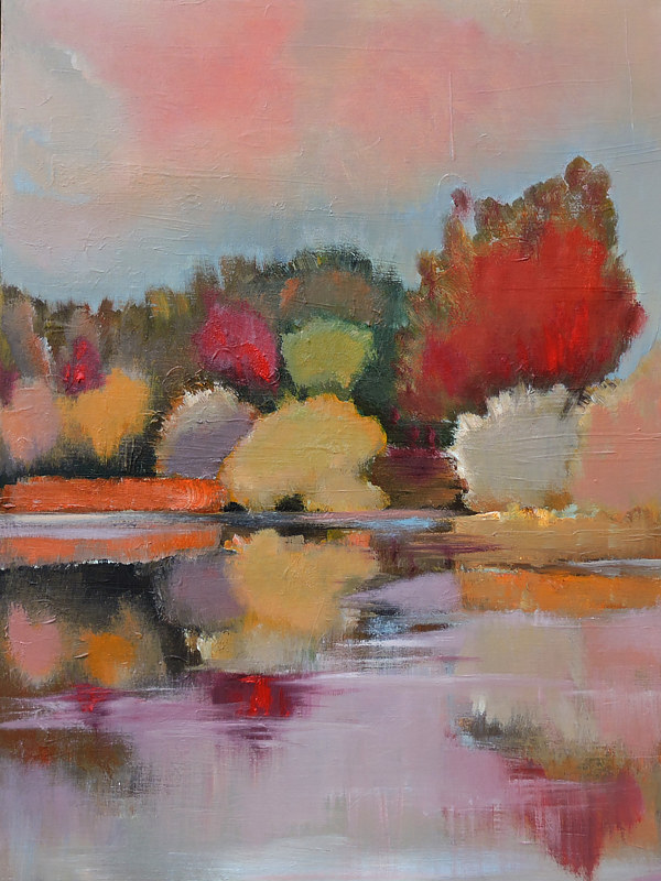 Walking around the Lake by Svetlana Barker