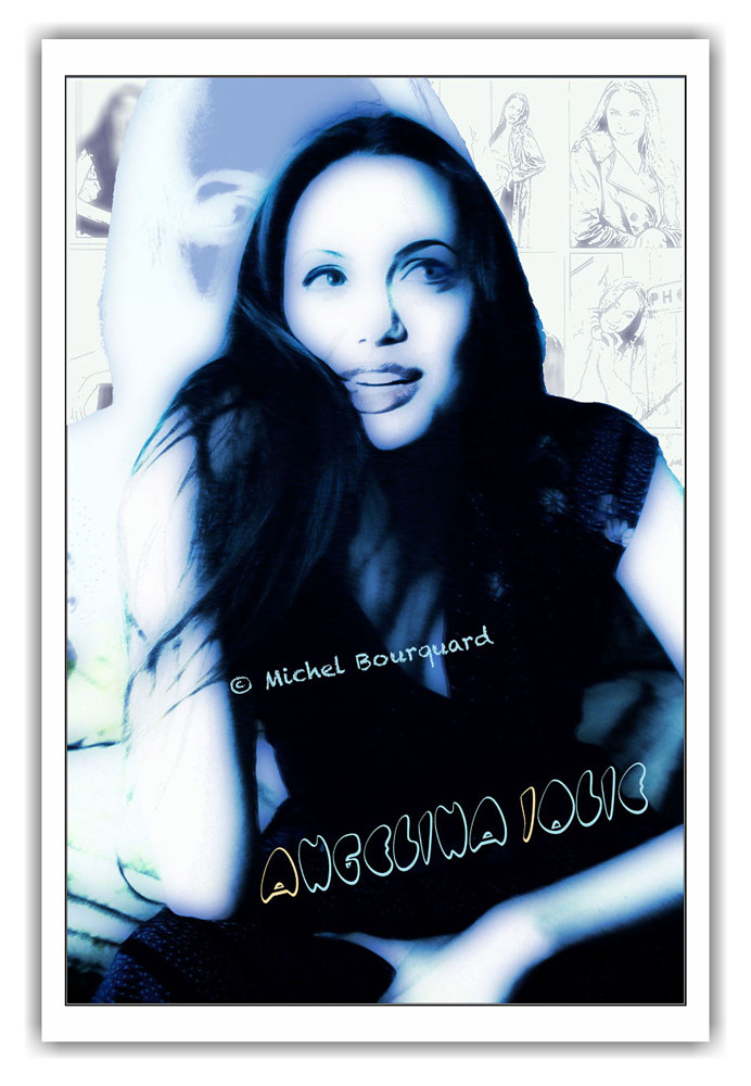 Angelina Jolie in private session - with multiple others images by Michel Bourquard