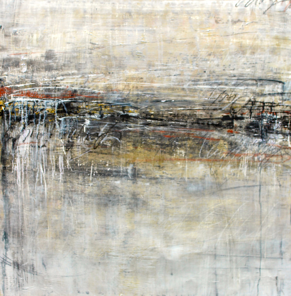 Acrylic painting Under Surface by Laura Springe