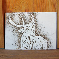 Bugling Elk by Rachel Lambert