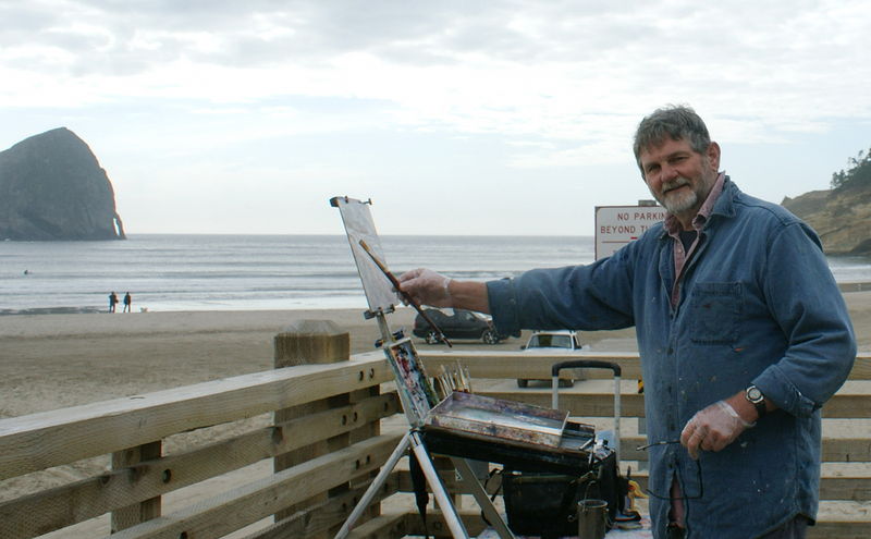 At Pacific City, Oregon  by Brian Buckrell