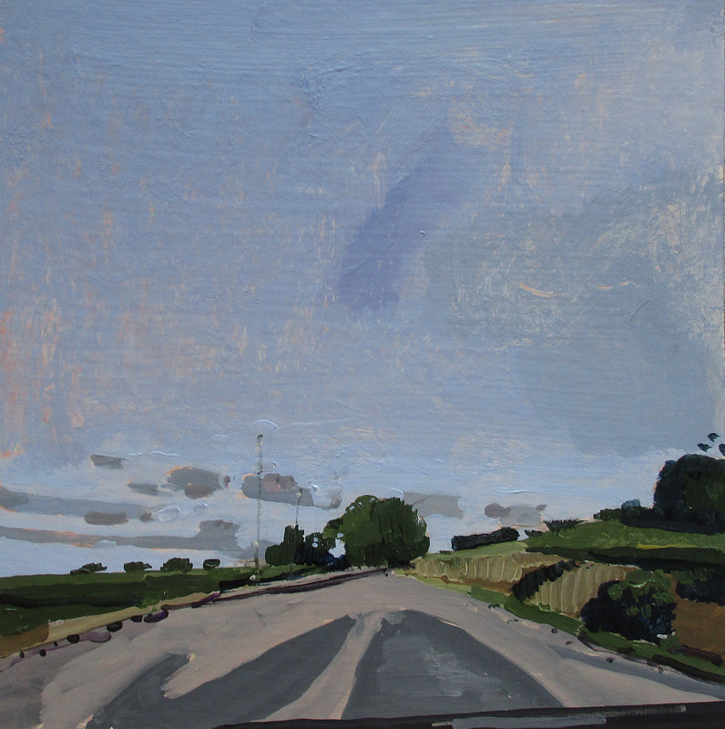 Acrylic painting Changing Light by Harry Stooshinoff