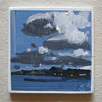 Acrylic painting RESERVED FOR MIRANDA, Otonabee by Harry Stooshinoff