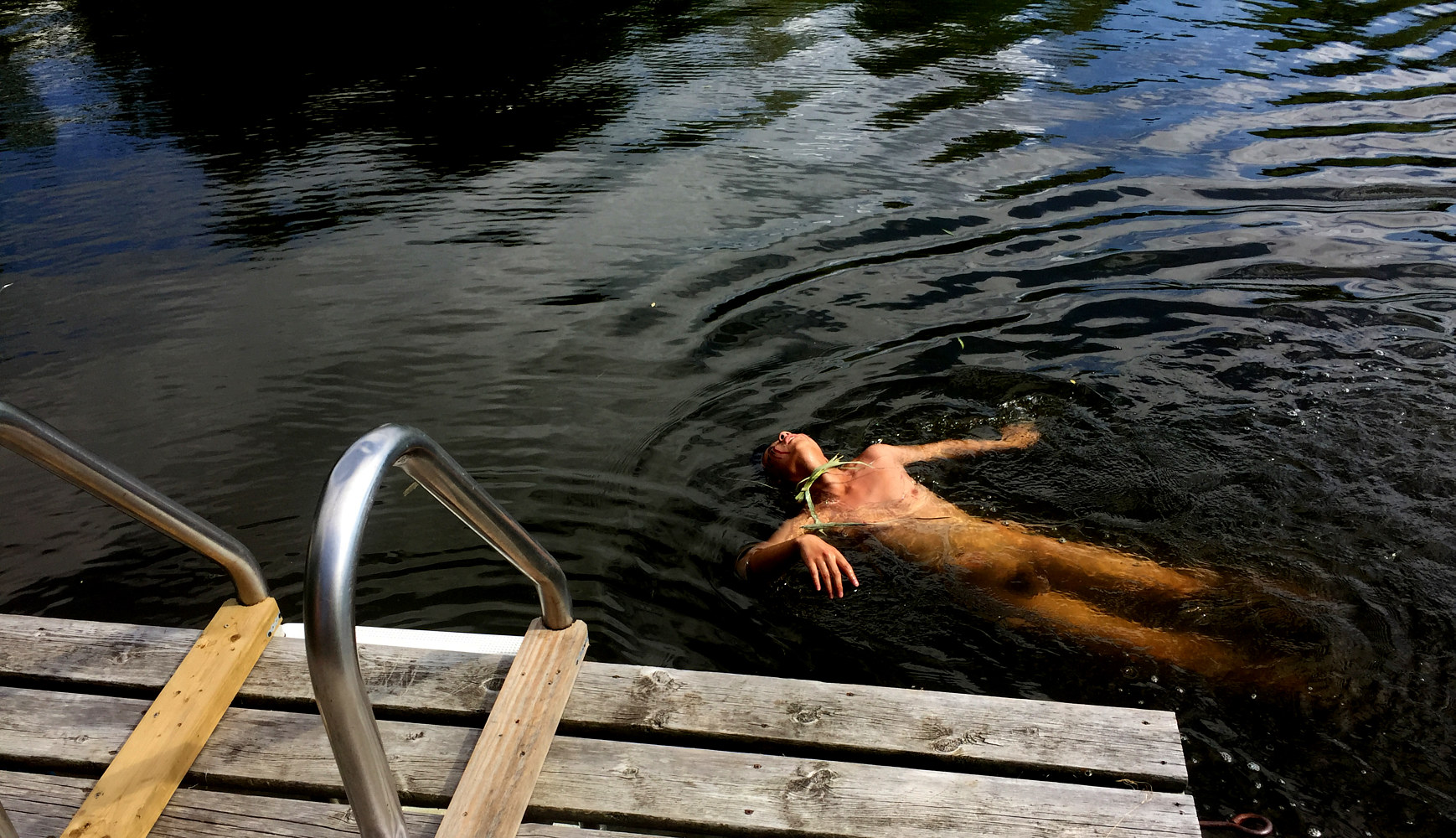 Painting Returning Path (Performance Documentation) by Sidi Chen