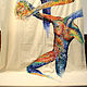 Acrylic painting The Inevitable Fall of Three Rivers (4/4) by Sidi Chen