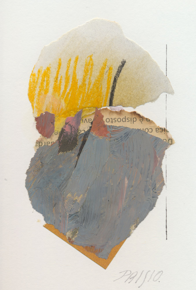 Mixed-media artwork G/41 by Franco Paisio