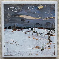 Acrylic painting March on 10 by Harry Stooshinoff