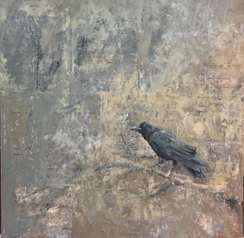 Crow_30x30 by Adam Thomas