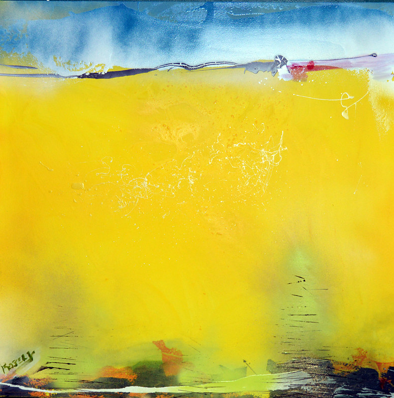 Oil painting Sprung Spring by Dick Roberts