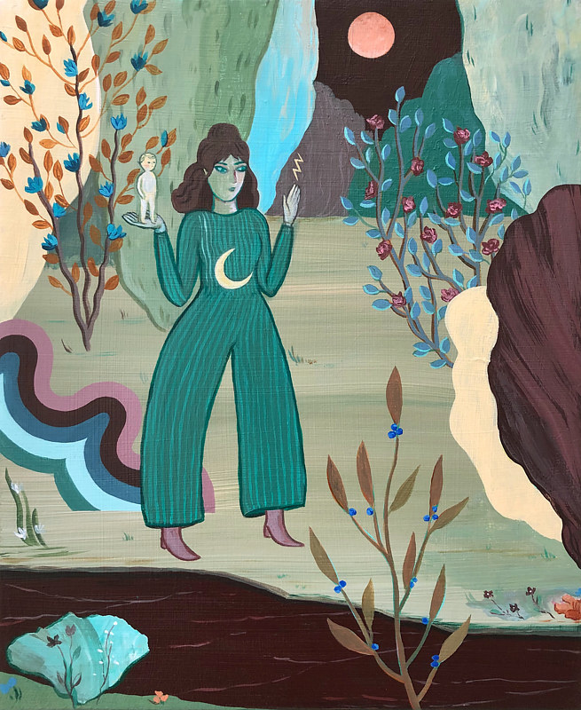 Super Blue Blood Moon - Rebecca Chaperon
