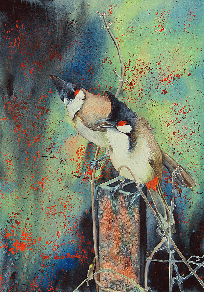 Painting Love and Harmony by Dianne Jane Gupta
