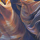 Oil painting Antelope Canyon by Raymond Noesen