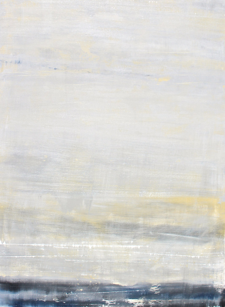 Acrylic painting At the Edge of the World by Laura Springe