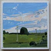 Acrylic painting Lone by Harry Stooshinoff
