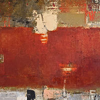 Oil painting Between the Shadows by Diane Lounsberry-Williams