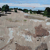 Acrylic painting Fallow by Harry Stooshinoff