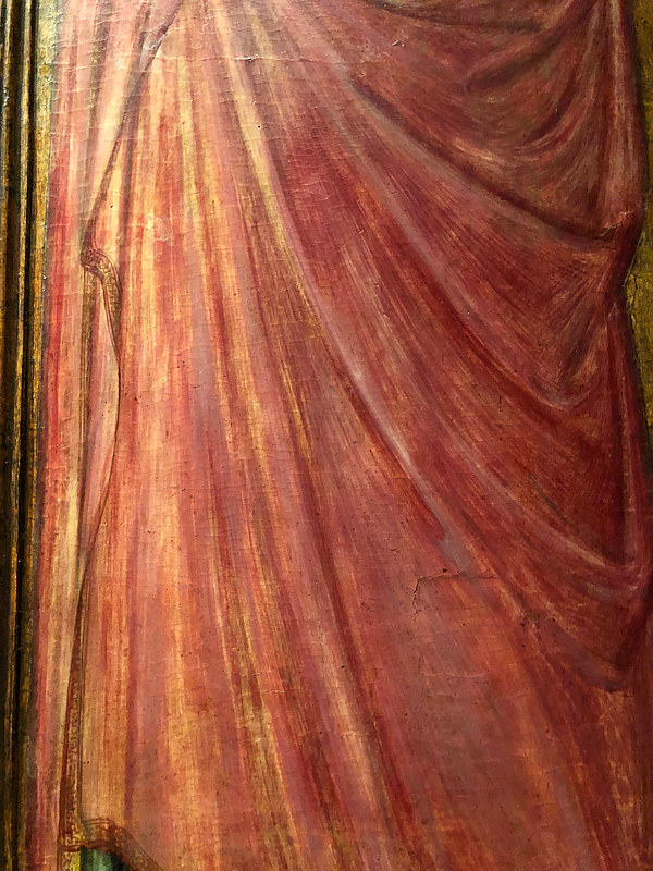 Oil painting Study from Giotto&#039;s Robes  by Patricia Rain Gianneschi-McNichols