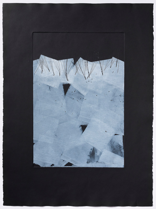 monotype 3 black by Patricia Rain Gianneschi-McNichols