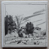 Drawing Home Hill  by Harry Stooshinoff