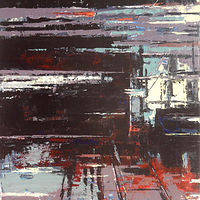 Acrylic painting Urbania No. 16 by David Tycho