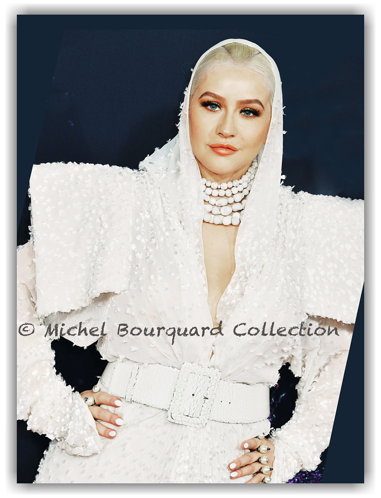 Christina Aguilera AMA 2019 by Michel Bourquard