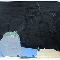 Acrylic painting Hiding  by Harry Stooshinoff