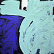 Acrylic painting departure#16 by Will Bushell