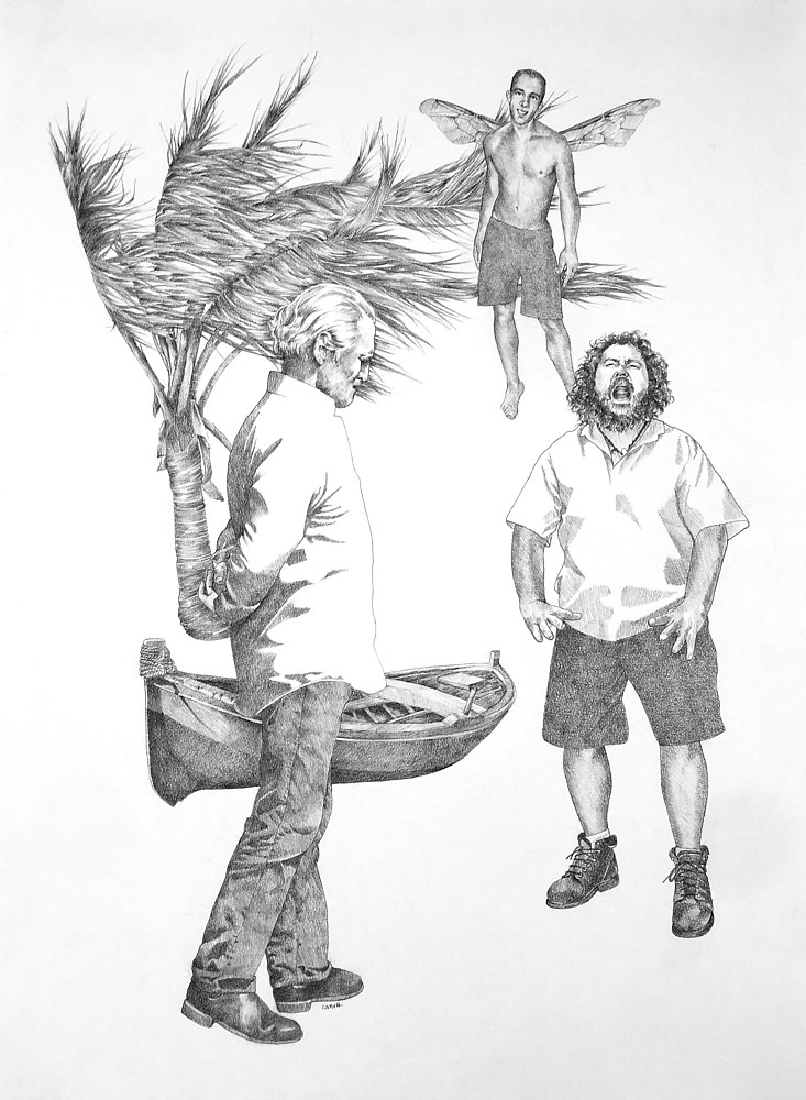 Drawing The Tempest by Ellen Cornett
