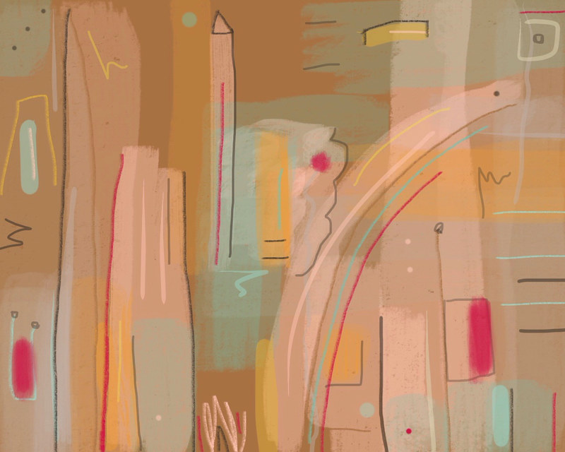 Painting Untitled  by Elaine Lauzon