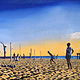 The Volleyball Lesson  by Robert Milling