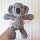 Oil painting Etsy koala bear plush toy4 by Genevieve Desy