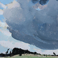 Acrylic painting Squall End, April  by Harry Stooshinoff