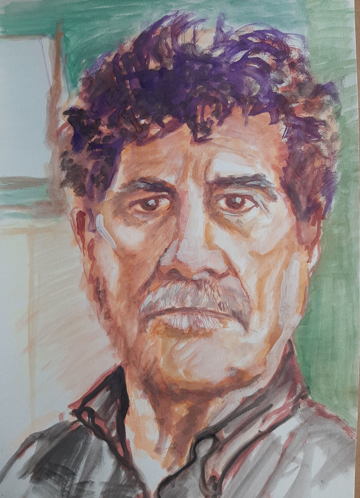 Watercolor 4-8-20 by Marc Brisson