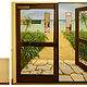 Tropical doorway by Robert Milling