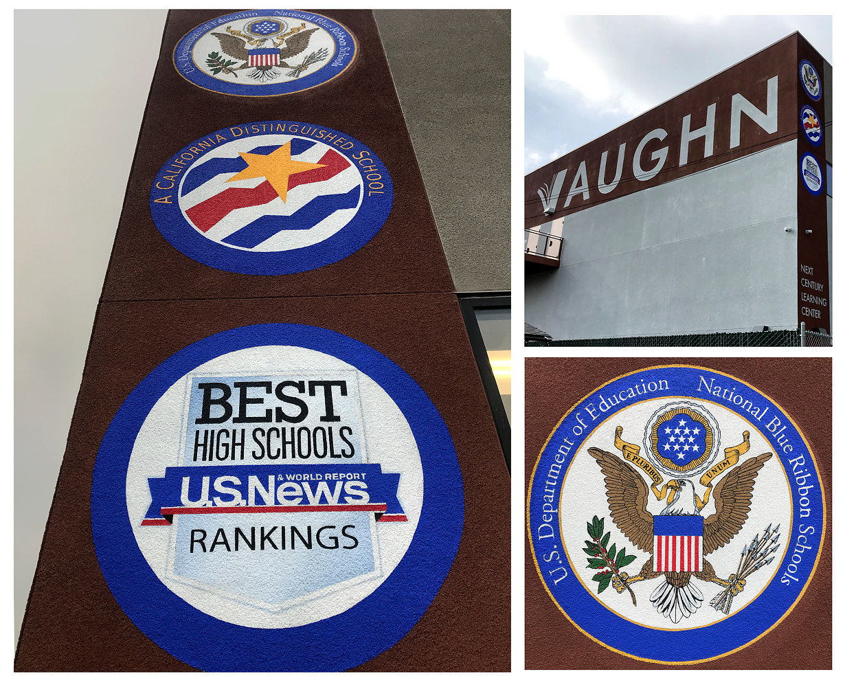 Vaughn Academy Signage by Robert Milling