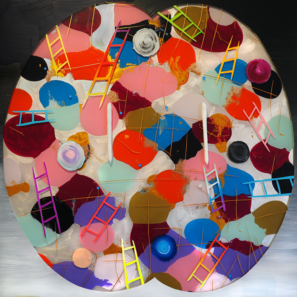 Painting Mind in The Constellation of Cygnus by Jordan Dunlop