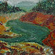 Oil painting Indicator Eighteen by Pamela  Speight 