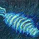Oil painting Underground Animalia 2 by Pamela  Speight 