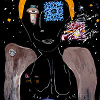 Acrylic painting Mother by Deborah J Gorman