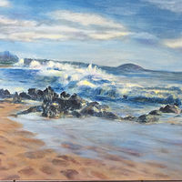 Acrylic painting Maui Glow II by Emily Little by Passionate Painters