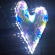 Front Window Heart wLED lights by Steven Simmons